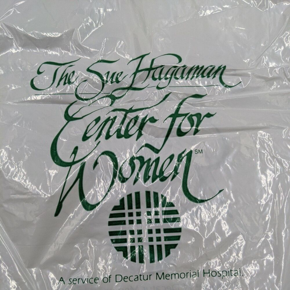 Lot Of (3) Vintage The Sue Hagaman Center for Women 16"x17.5" Drawstring Bags